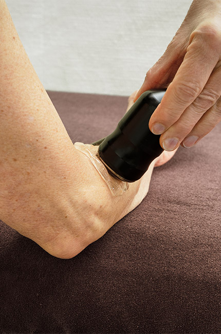 Mikromassage durch Ultraschallwellen